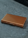 Secure, Stylish & Durable Premium Card Holder in Golden Colour