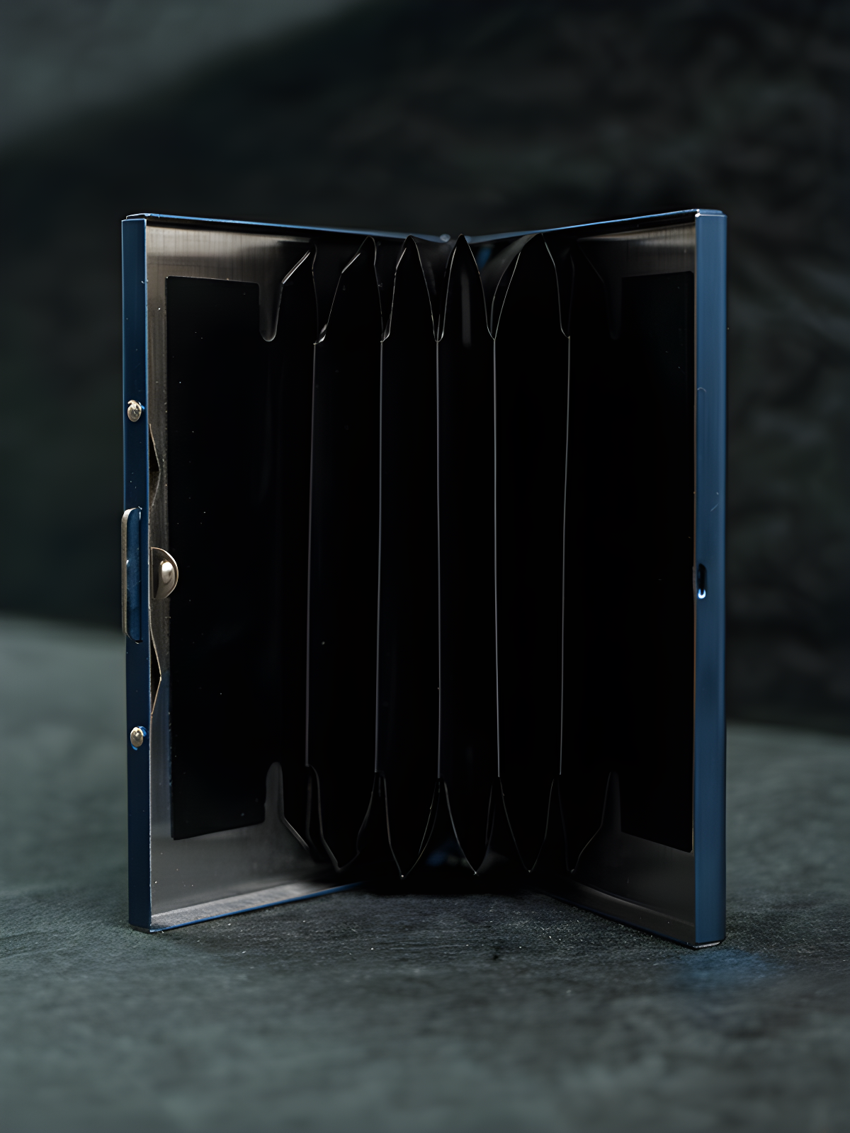 Secure, Stylish & Durable Premium Card Holder in Sky Blue Colour