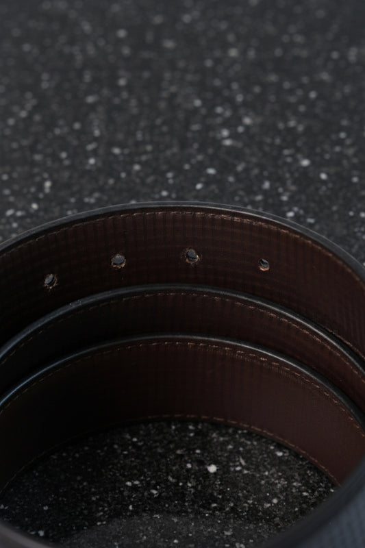 Premium Genuine Leather Belt for Men - Versace Buckle