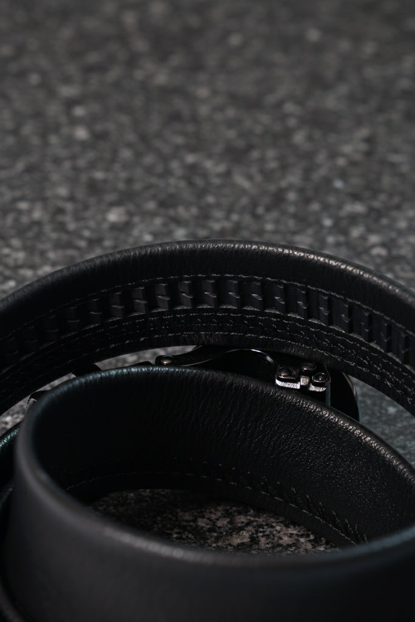 Premium Genuine Leather Belt for Men - XZ Buckle