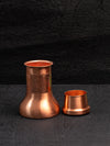 Copper Lily Pot with Glass