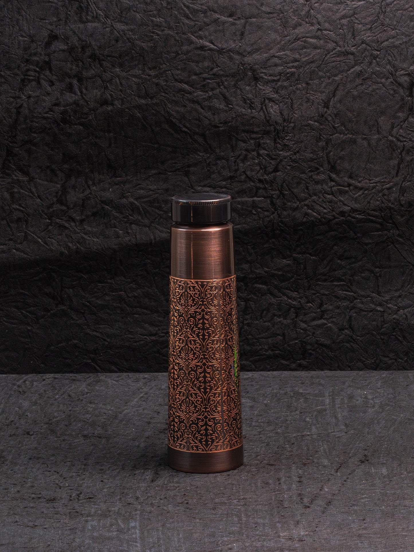 Antique Etching Copper Bottle