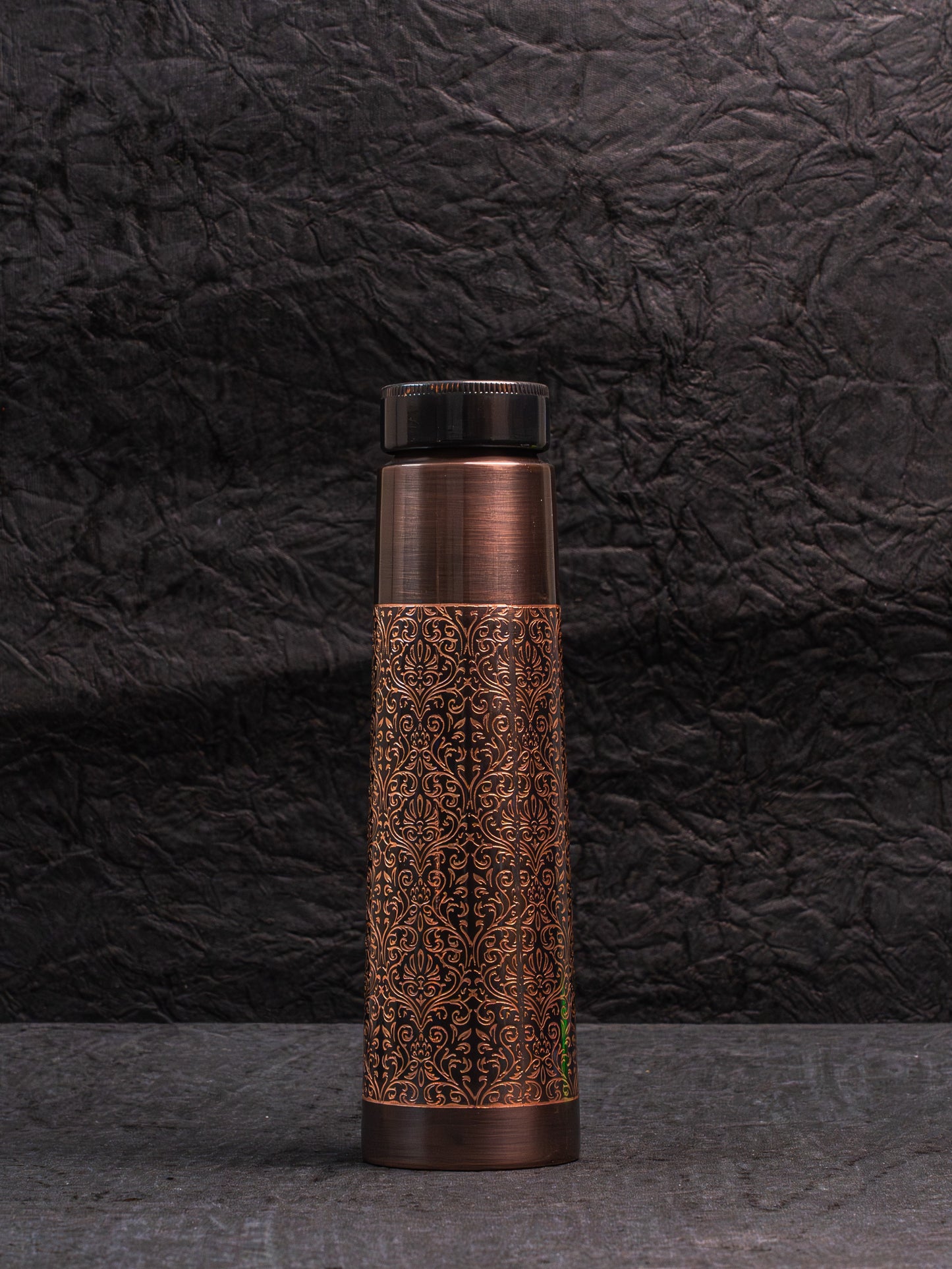 Antique Etching Copper Bottle