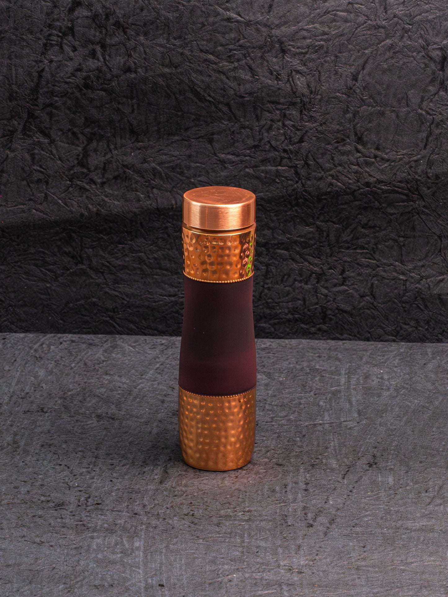 Hammered Design Copper Bottle