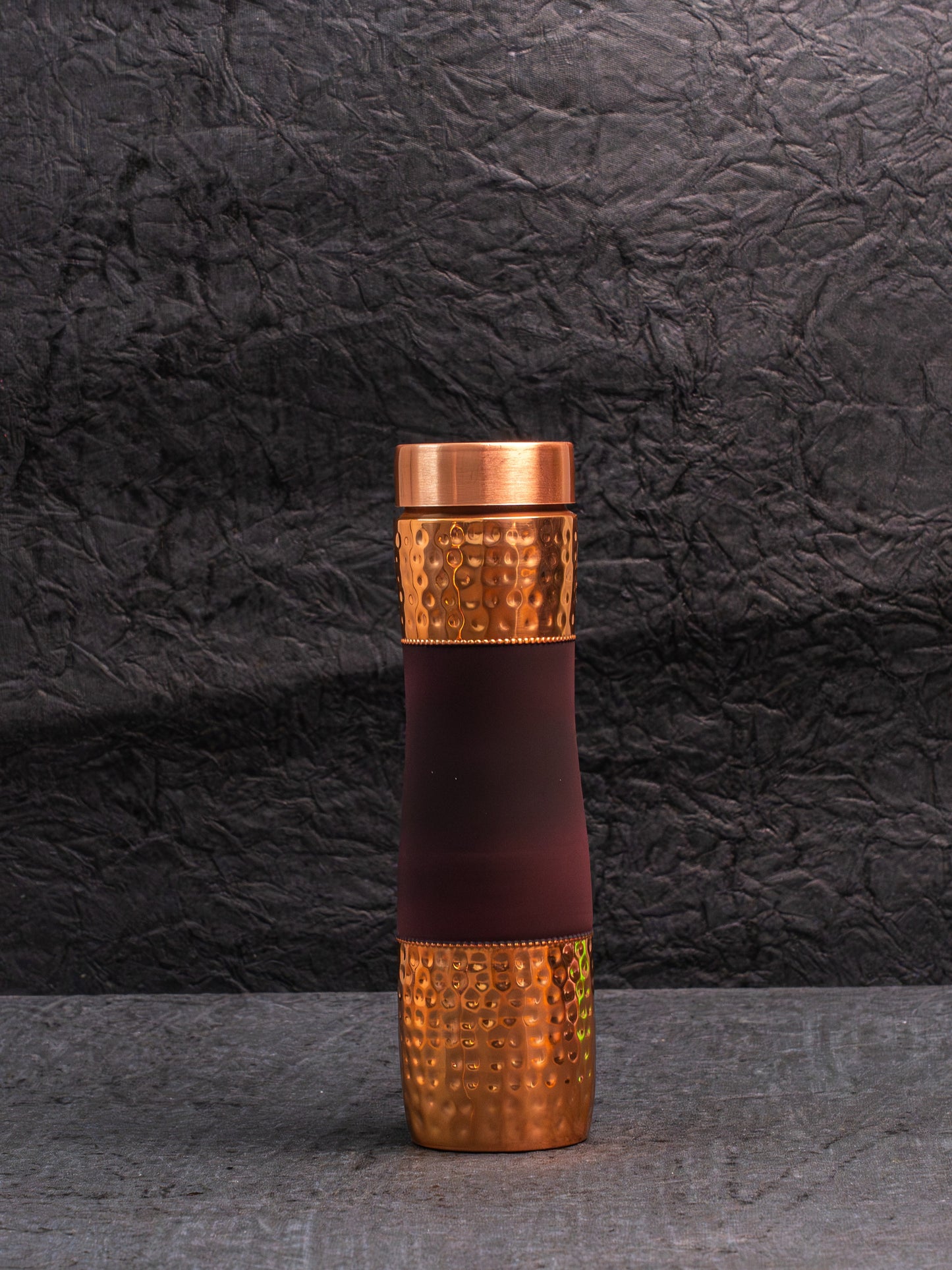 Hammered Design Copper Bottle