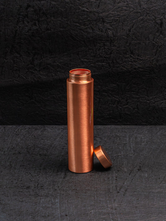 Elegant Asthetic Shine Copper Bottle