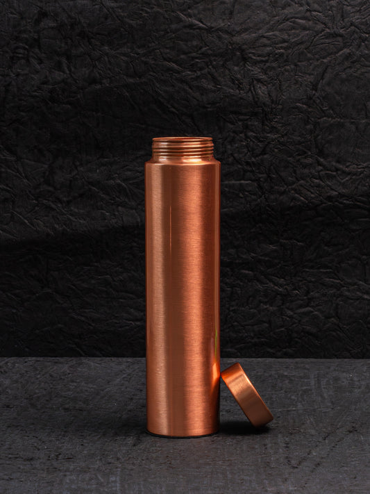 Elegant Asthetic Shine Copper Bottle