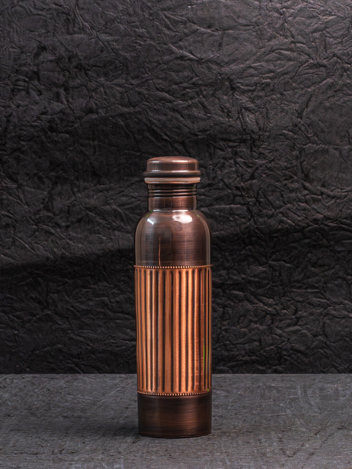 Antique Etching Copper Bottle