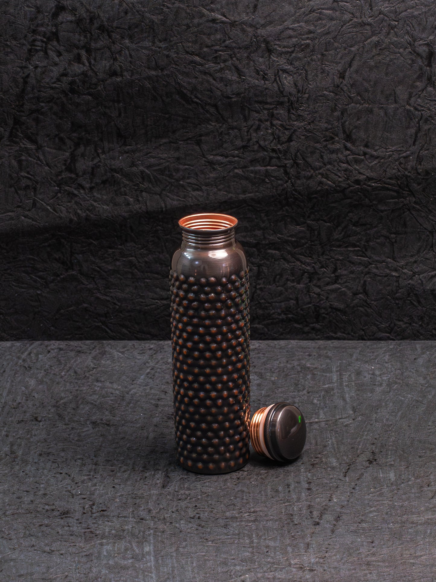 Full Bubble Antique Copper Bottle
