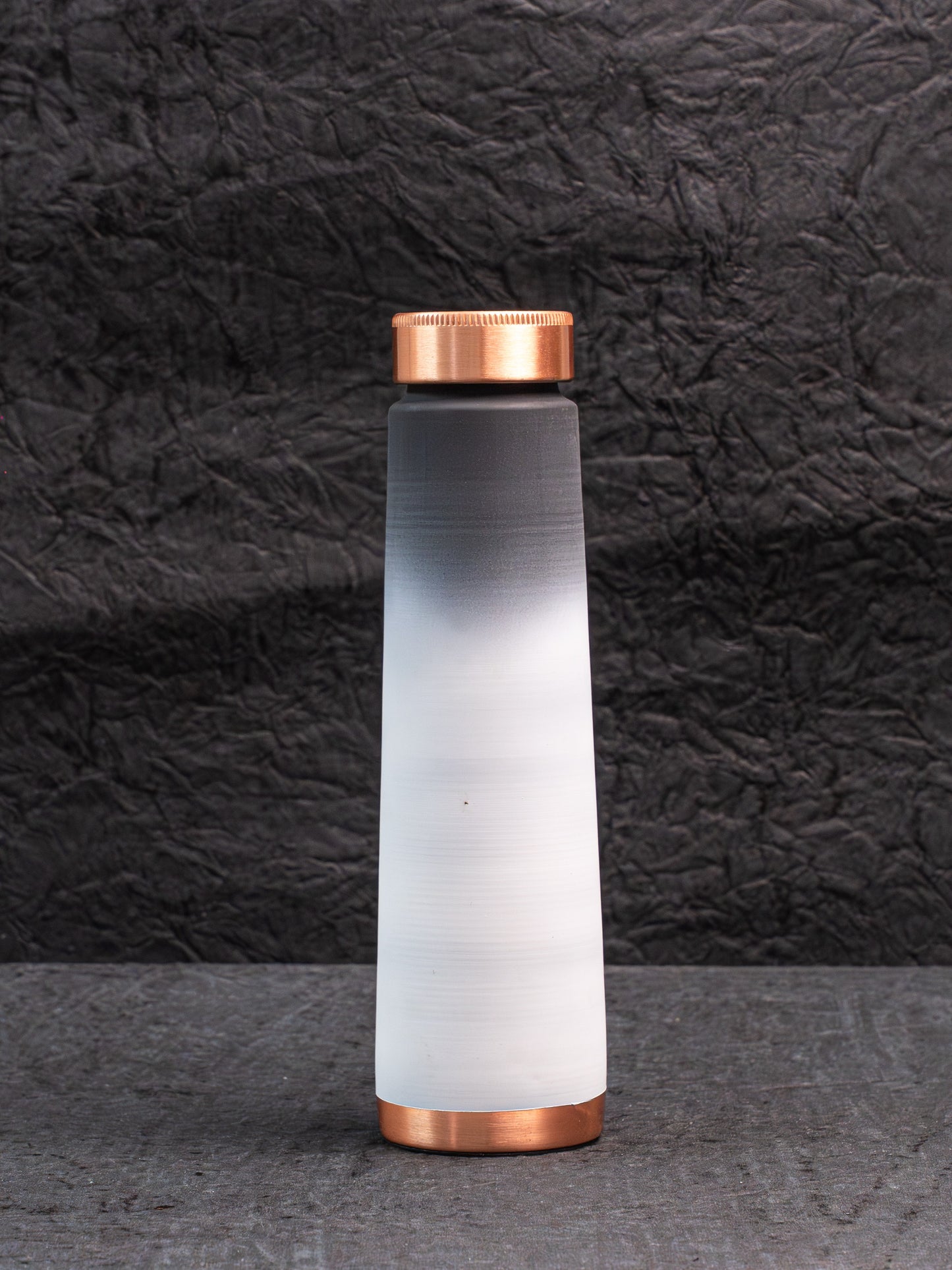 White Shade Gradient Copper Water Bottle