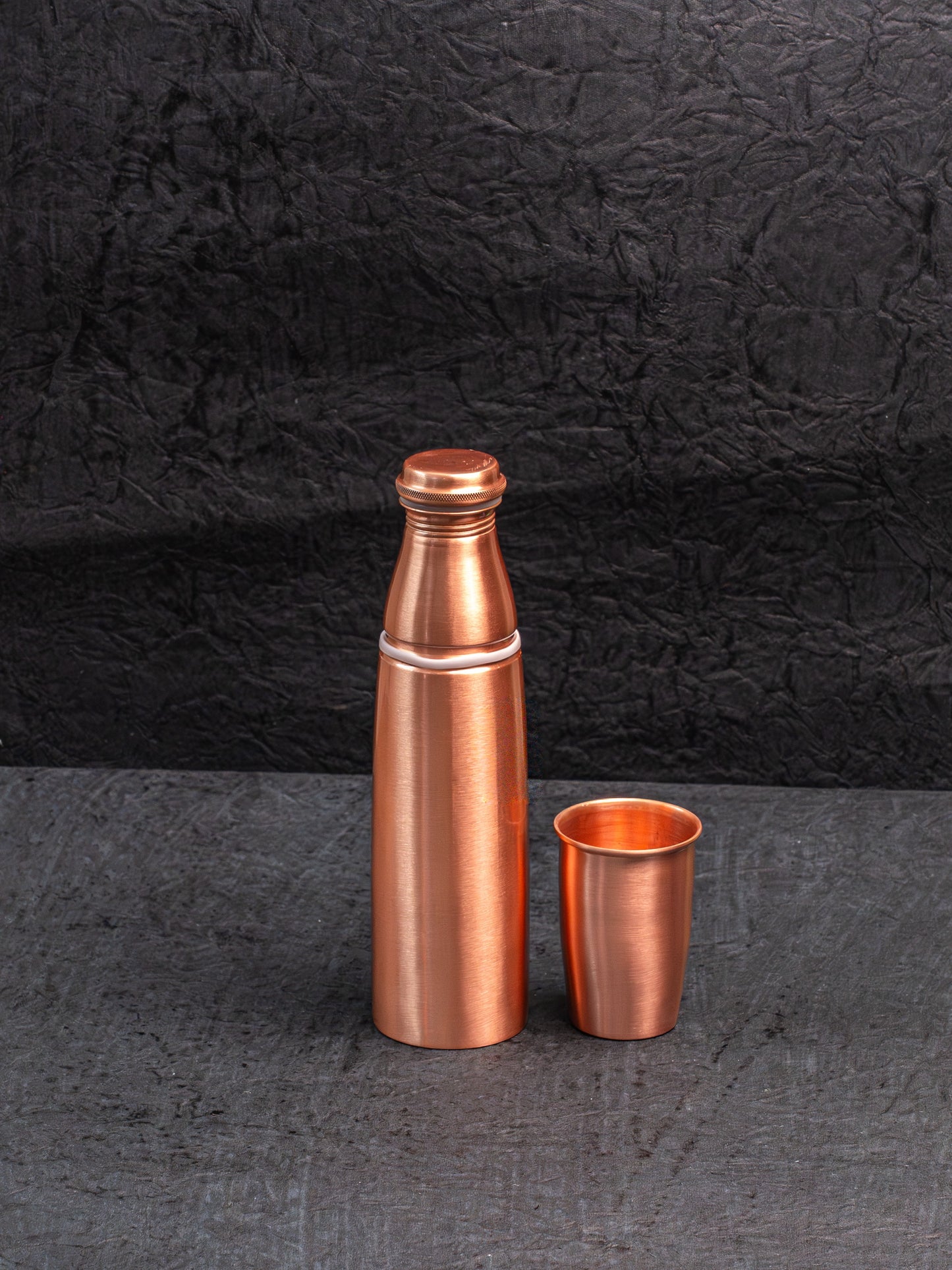 Asthetic Shine Copper Bottle