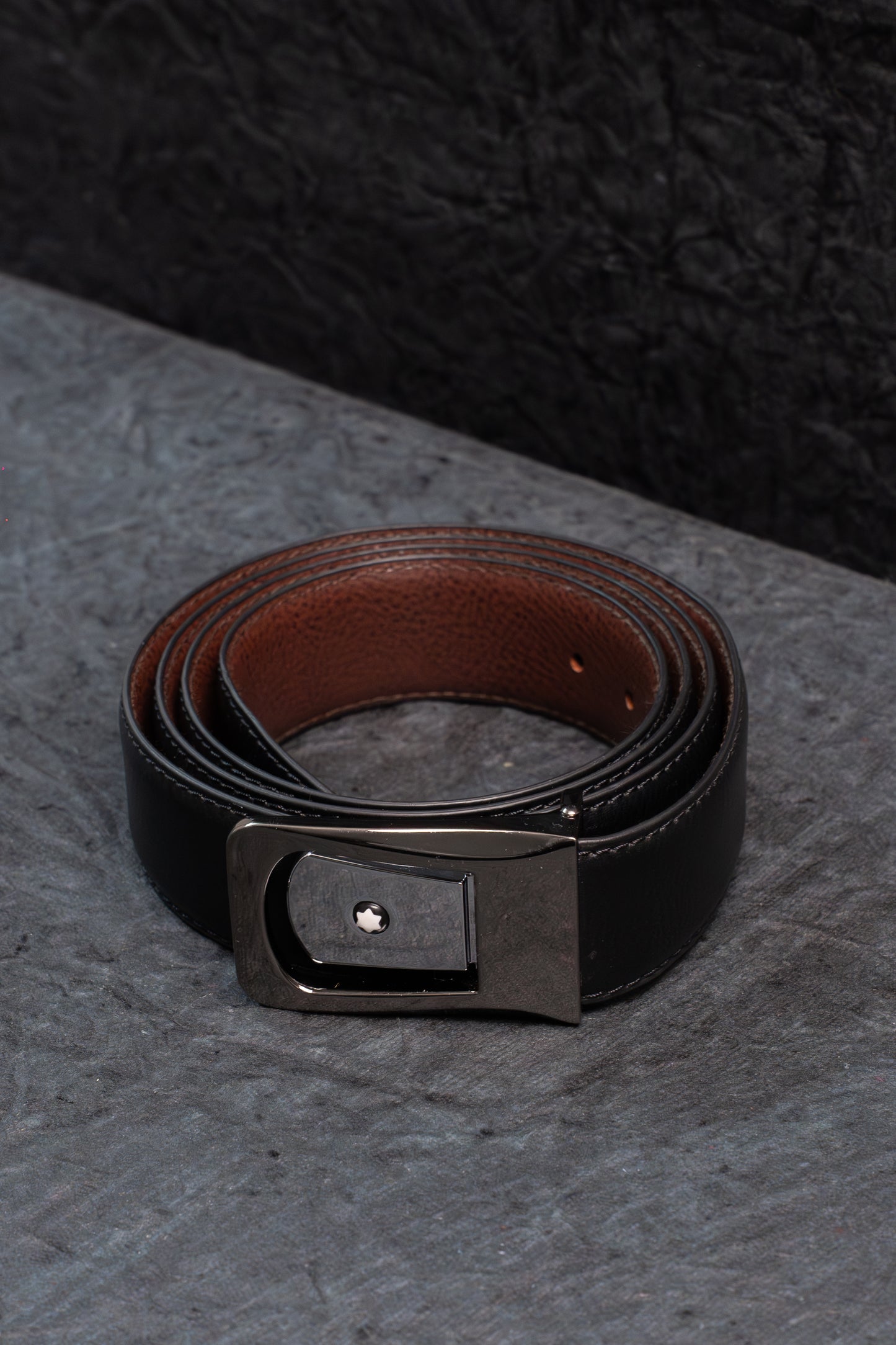Premium Genuine Leather Belt for Men - Casual Buckle
