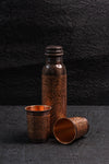 Itiching Design Copper Bottle Glass Set