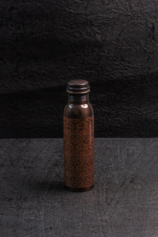 Itiching Design Copper Bottle Glass Set