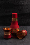 Velvet touch Copper Bottle Modern Surahi Set