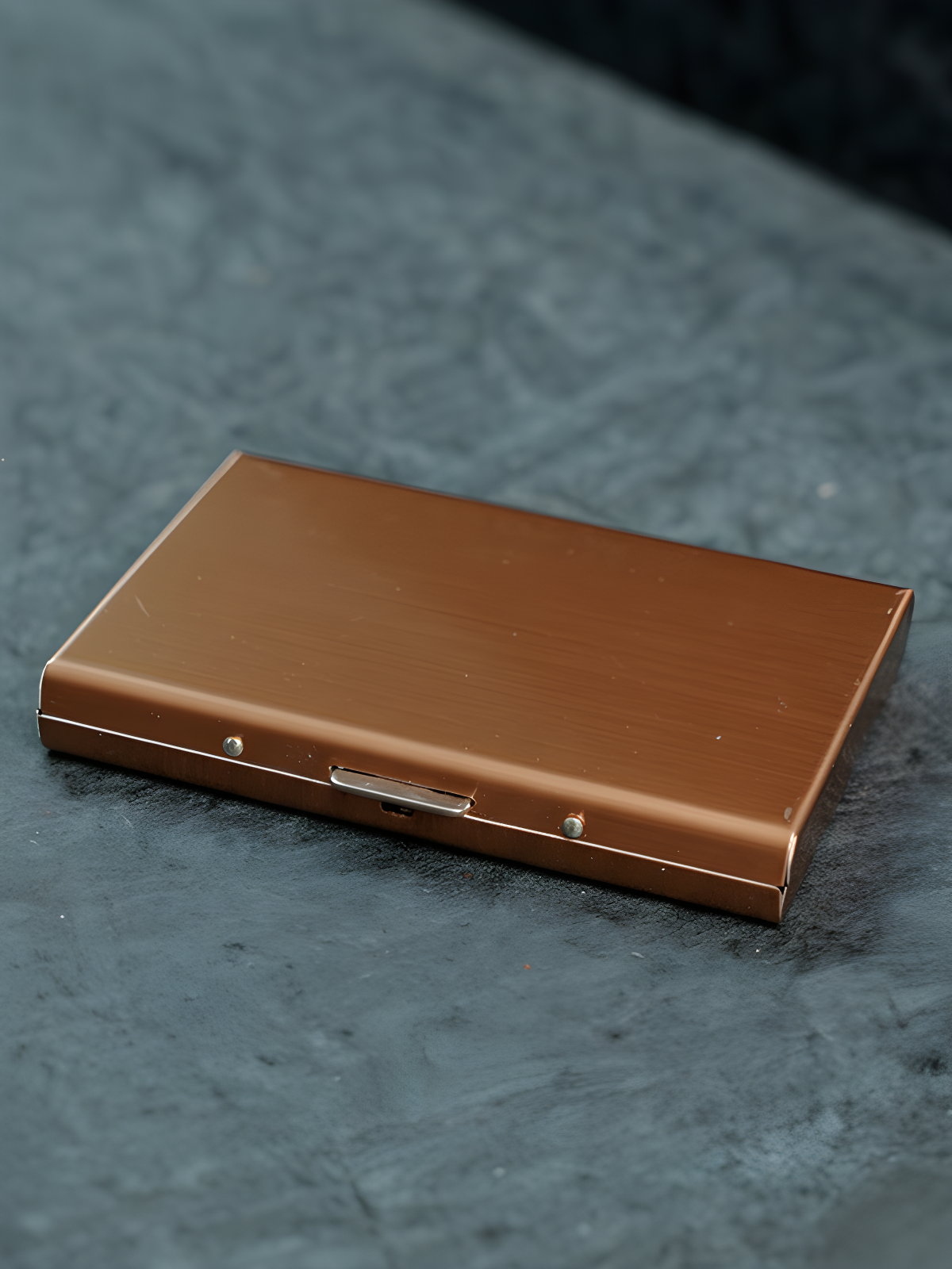 Secure, Stylish & Durable Premium Card Holder in Golden Colour