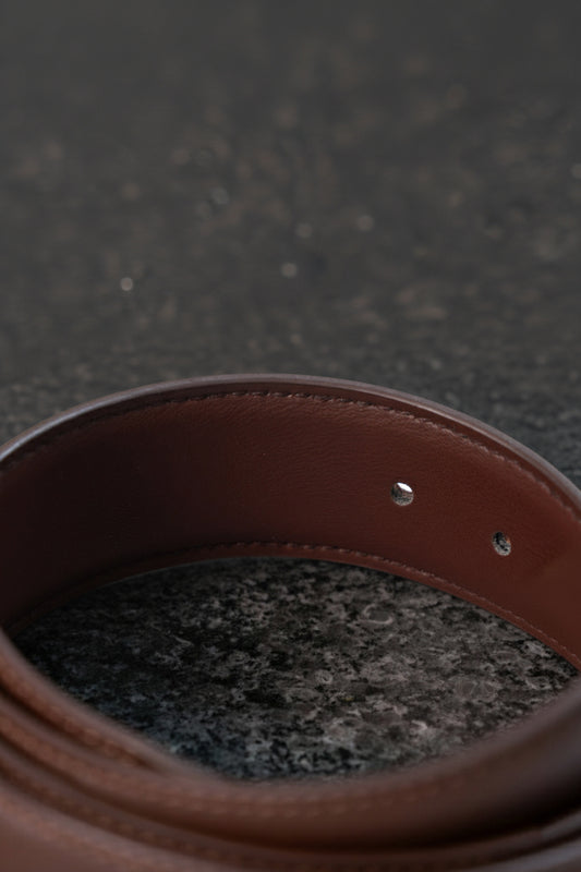 Premium Genuine Leather Belt for Men - Gucci Buckle