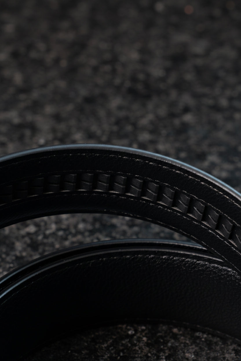 Premium Genuine Leather Belt for Men - Ferragamo Buckle