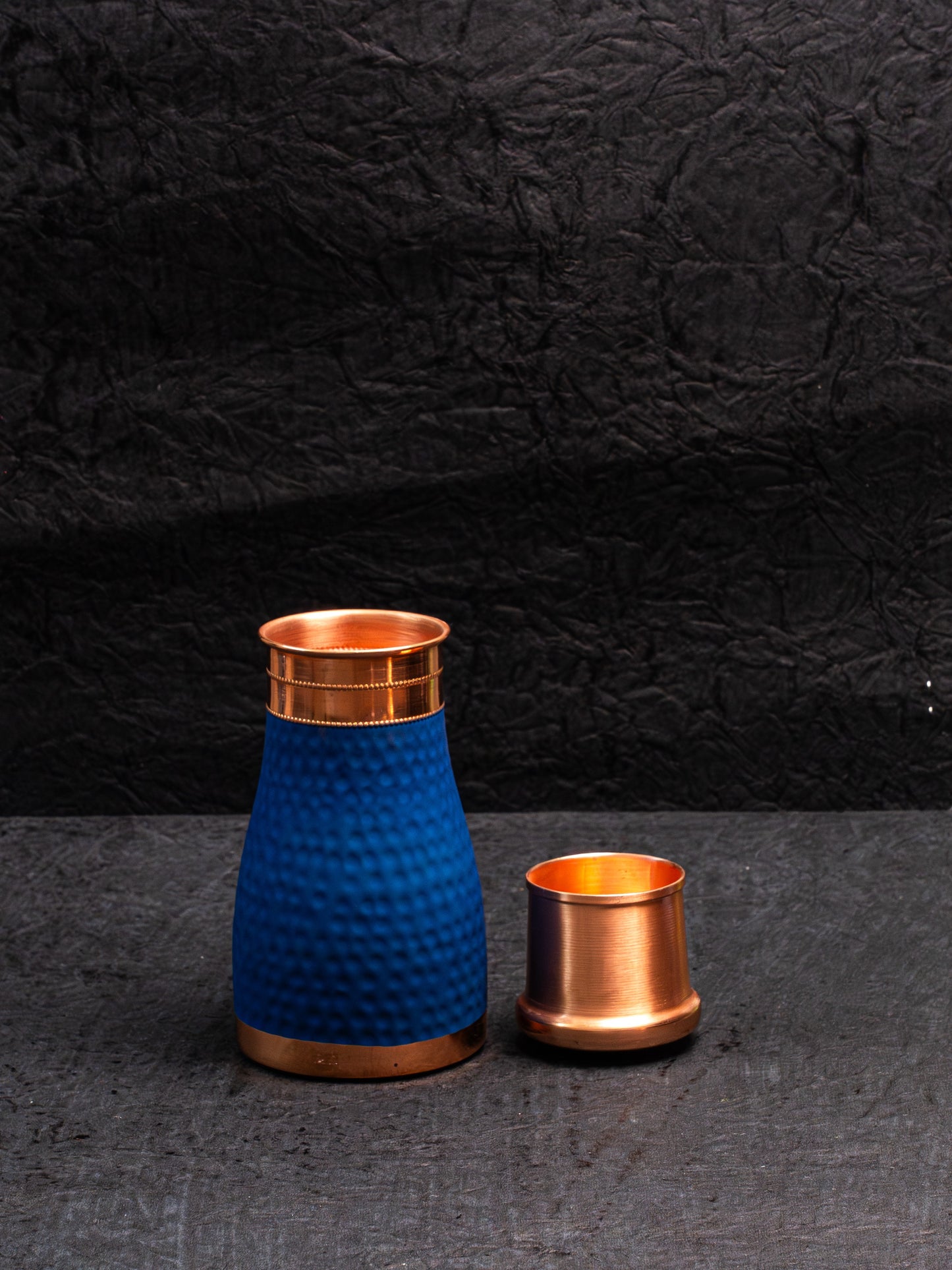 Curve Pot Copper Velvet Touch
