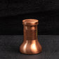 Copper Lily Pot with Glass