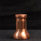 Copper Lily Pot with Glass