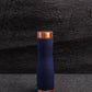 Blue Velvelt Touch Copper Bottle