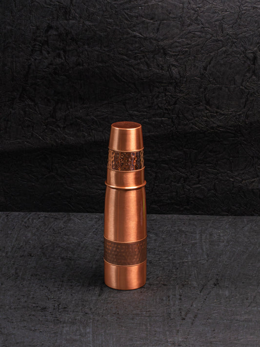 Asthetic Shine Copper Bottle