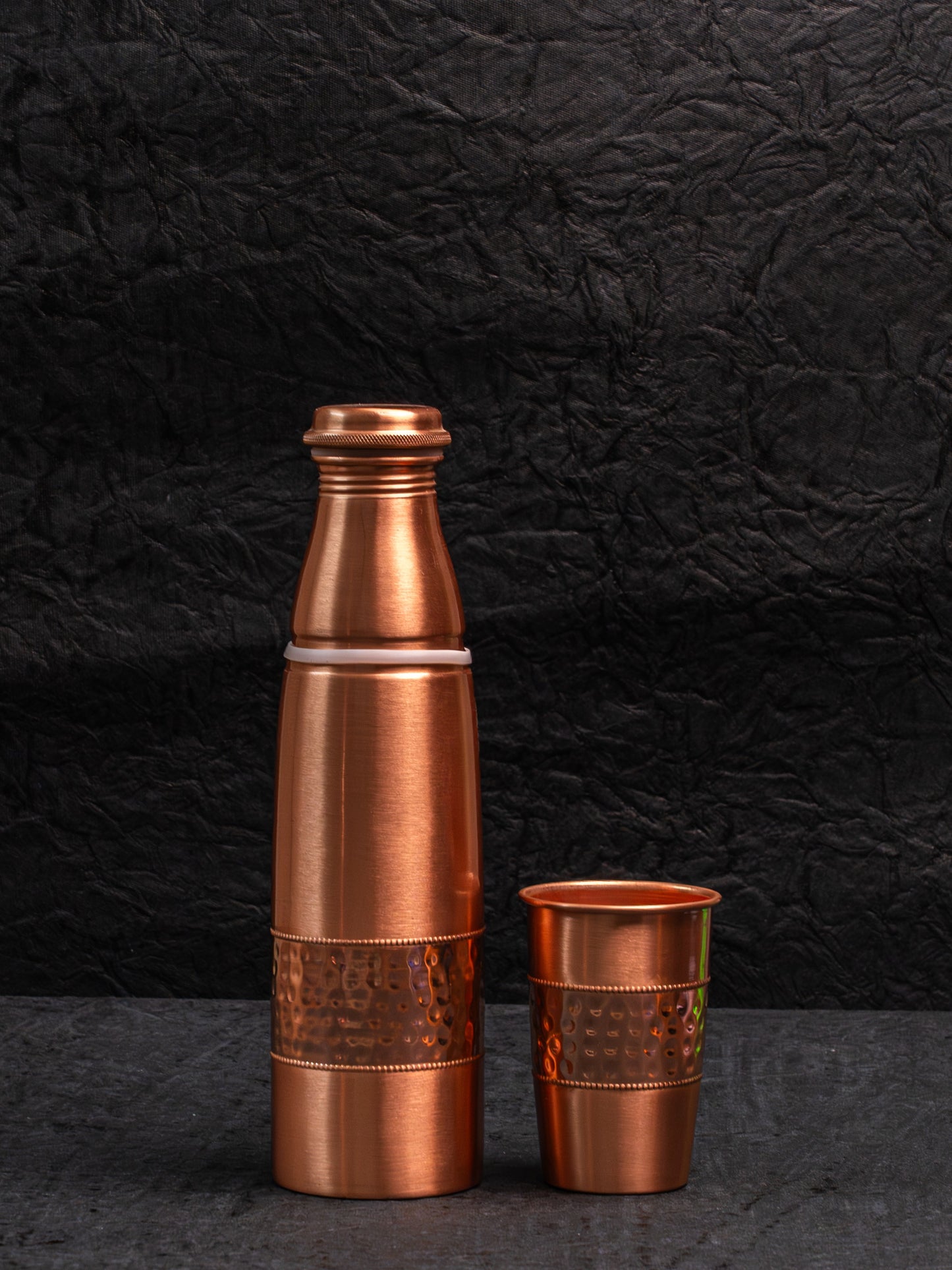 Asthetic Shine Copper Bottle