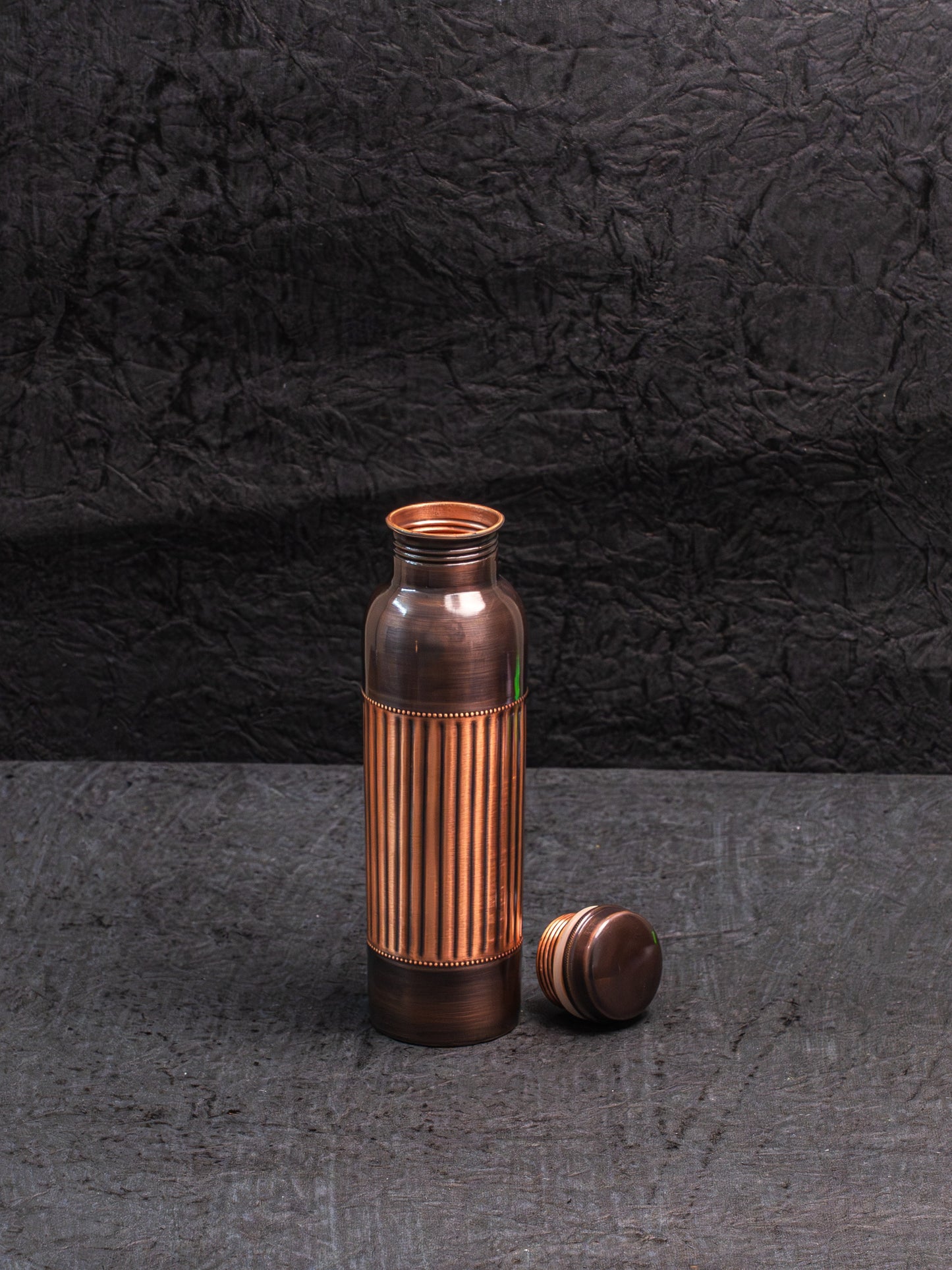 Antique Etching Copper Bottle