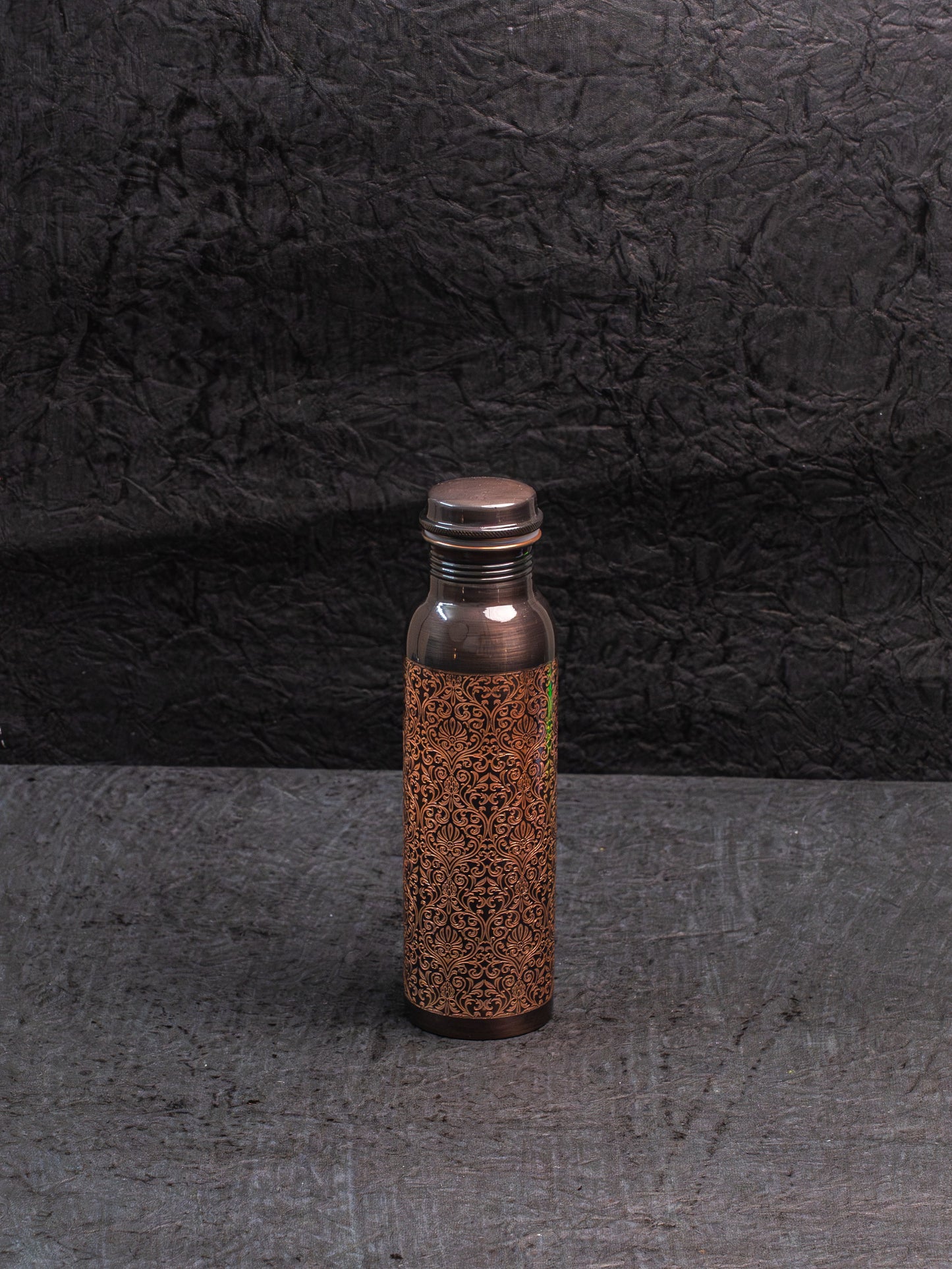 Antique Etching Copper Bottle