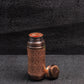 Antique Etching Jumbo Copper Bottle