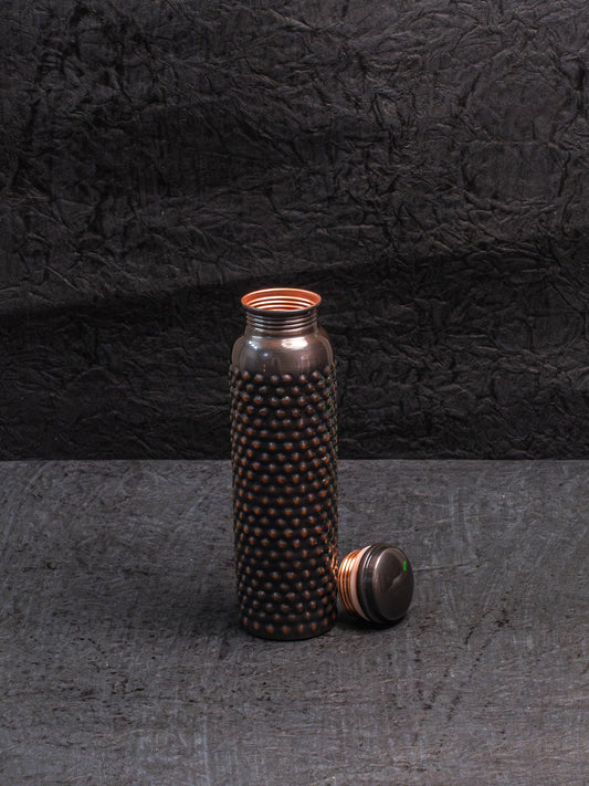 Full Bubble Antique Copper Bottle