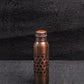 Half Punched Copper Bottle