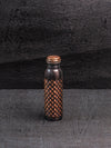 Diamond Finished Antique Copper Bottle