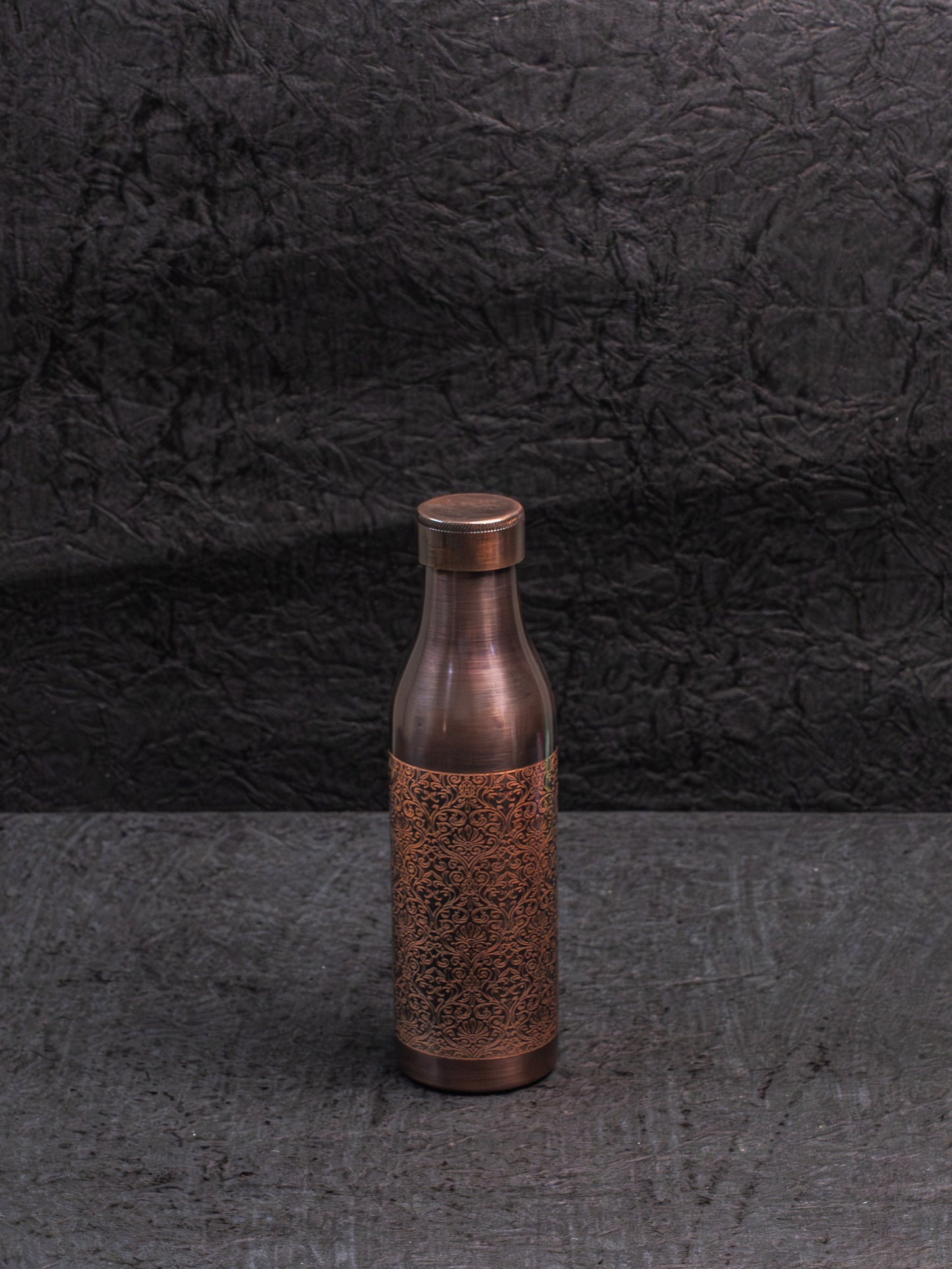 Antique Etching Copper Bottle