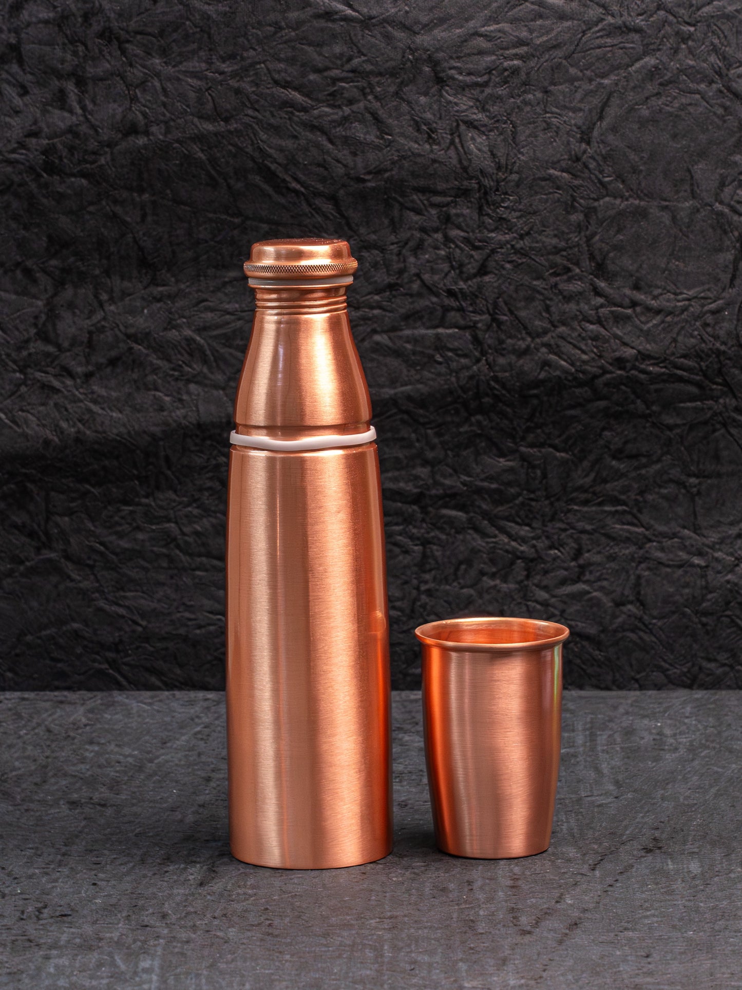 Asthetic Shine Copper Bottle