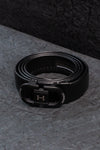 Premium Genuine Leather Belt for Men - H Signature Buckle