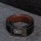 Premium Genuine Leather Belt for Men - Casual Buckle