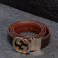 Premium Genuine Leather Belt for Men - Gucci Buckle