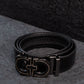 Premium Genuine Leather Belt for Men - Ferragamo Buckle