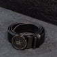 Premium Genuine Leather Belt for Men - CK Signature Round Buckle