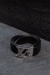 Premium Genuine Leather Belt for Men - LV Buckle