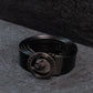 Premium Genuine Leather Belt for Men - Black Panther Buckle