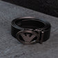 Premium Genuine Leather Belt for Men - Armani Buckle