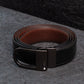 Premium Genuine Leather Belt for Men - Casual Buckle