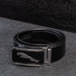 Premium Genuine Leather Belt for Men - Jaguar Symbol Buckle