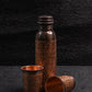 Itiching Design Copper Bottle Glass Set
