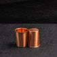 Copper Bottle Set with Glass