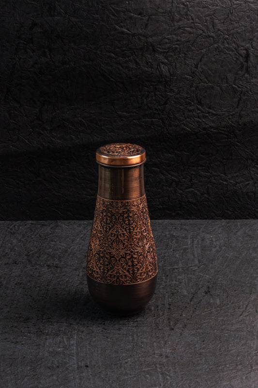 Copper Bottle Jug Set