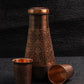 Copper Bottle Jug Set